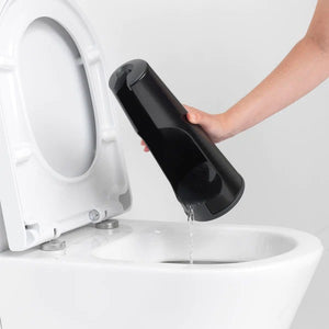 BRABANTIA Toilet Brush and Holder ReNew - Matt Black