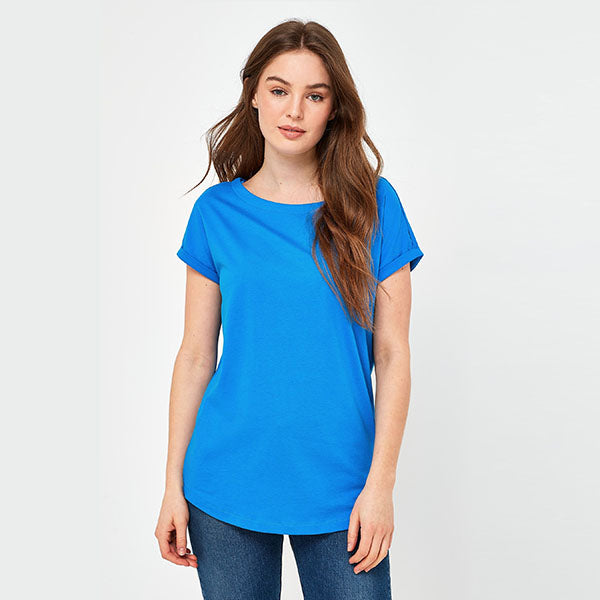 Cobalt Cap Sleeve T-Shirt - Allsport