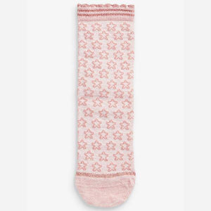 Pink 5 Pack Bunny Socks - Allsport
