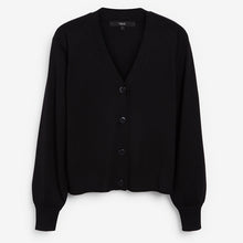 Load image into Gallery viewer, POPPY CARDI BLK - Allsport
