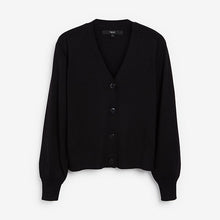 Load image into Gallery viewer, POPPY CARDI BLK - Allsport
