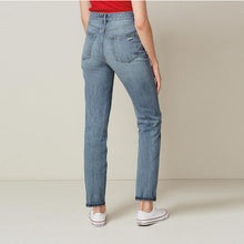 Load image into Gallery viewer, Mid Blue Denim Loose Fit Jeans - Allsport
