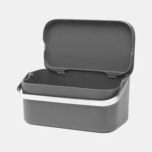 BRABANTIA Food Waste Caddy 1.8 litre - Dark Grey