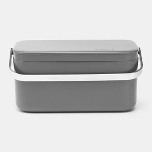 BRABANTIA Food Waste Caddy 1.8 litre - Dark Grey