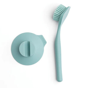 Brabantia Dish Brush with Suction Cup Holder Mint