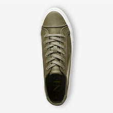 Load image into Gallery viewer, Green Khaki Baseball Trainers - Allsport
