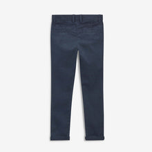 Load image into Gallery viewer, Stretch Chino Trousers Navy  (3 to 12 yrs) - Allsport
