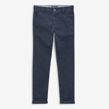 Load image into Gallery viewer, Stretch Chino Trousers Navy  (3 to 12 yrs) - Allsport
