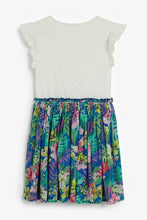 Load image into Gallery viewer, Multi Tropical Hawaiian Print Dress - Allsport
