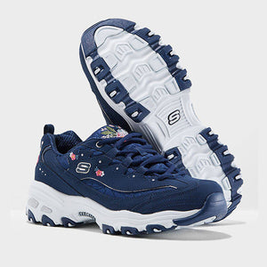 SKECHERS D LITES-BRIGHT BLOSSOMS SHOES - Allsport