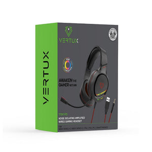 Noise Isolating Amplified Wired Gaming Headset - Allsport