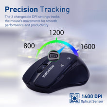 Load image into Gallery viewer, EZGrip™ Ergonomic Wireless Mouse
