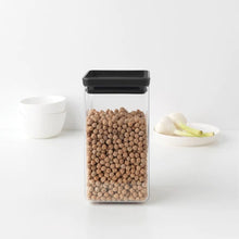 Load image into Gallery viewer, BRABANTIA TASTY+ Dark Grey, 1.6L Square Canister
