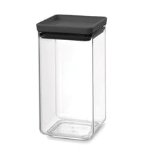 Load image into Gallery viewer, BRABANTIA TASTY+ Dark Grey, 1.6L Square Canister
