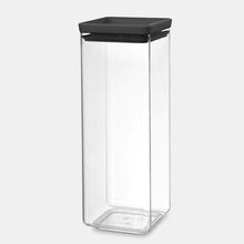 Load image into Gallery viewer, BRABANTIA Square Canister, 2.5L, TASTY+ Dark Grey
