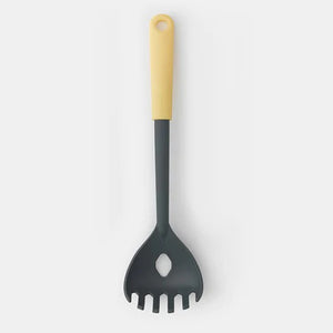 Brabantia TASTY+, Spaghetti Spoon plus Measure Tool Vanilla Yellow