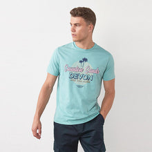 Load image into Gallery viewer, Mint Green Graphic T-Shirt - Allsport
