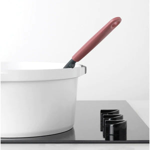 Brabantia TASTY+, Serving Spoon plus Scraper Grape Red