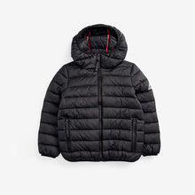 Load image into Gallery viewer, Black Puffer Jacket (3-12yrs) - Allsport
