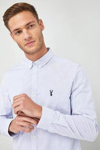 Load image into Gallery viewer, Slim Fit Long Sleeve Stretch Oxford Shirt - Allsport

