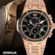 Load image into Gallery viewer, CAT NAVIGO ROSE GOLD CARBON CHRONOGRAPH WATCH - Allsport
