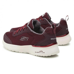 Skechers Women Sport Skech-Air Dynamight Shoes - Burgundy - Allsport