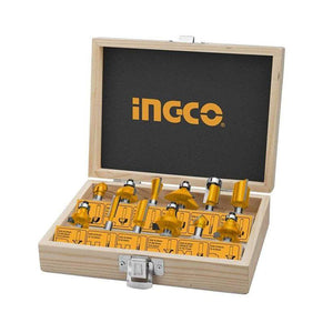 INGCO 12pcs Router bits set(8mm) - Allsport