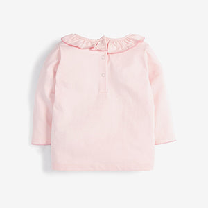 Ecru / Pink T-Shirt, Leggings And Headband Set (0mths-18mths) - Allsport