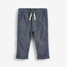 Load image into Gallery viewer, Blue Loose Fit Utility Pull-On Trousers (3mths-5yrs) - Allsport
