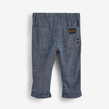 Load image into Gallery viewer, Blue Loose Fit Utility Pull-On Trousers (3mths-5yrs) - Allsport
