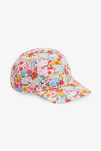 Pink Broderie/Ditsy 2 Pack Caps - Allsport