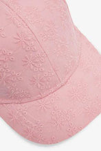 Load image into Gallery viewer, Pink Broderie/Ditsy 2 Pack Caps - Allsport
