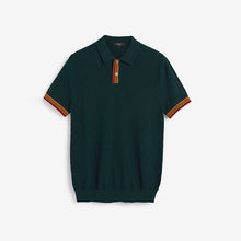 Load image into Gallery viewer, Green Tipped Premium Button Polo - Allsport
