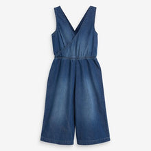 Load image into Gallery viewer, Denim Wrap Jumpsuit (3-12yrs) - Allsport
