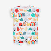 Load image into Gallery viewer, Bright Character 3 Pack T-Shirt Rompers (0-6Mths) - Allsport
