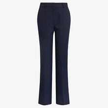 Load image into Gallery viewer, Navy Boot Cut Trousers

