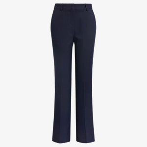 Navy Boot Cut Trousers