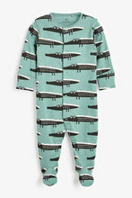 Load image into Gallery viewer, Ochre 3 Pack Character Sleepsuits (up to 18 months) - Allsport
