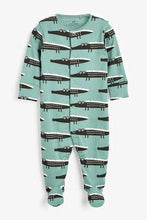 Load image into Gallery viewer, Ochre 3 Pack Character Sleepsuits  (up to 18 months) - Allsport
