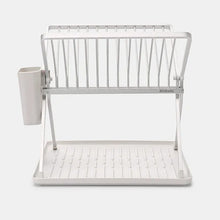 Load image into Gallery viewer, BRABANTIA Foldable Dish Rack Small - Light Grey
