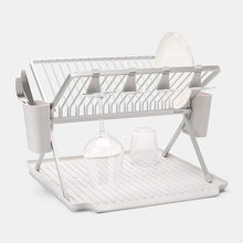 Load image into Gallery viewer, BRABANTIA Foldable Dish Drying Rack Large - Light Grey
