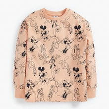Load image into Gallery viewer, Peach Pink Disney Mickey Mouse Sweat Top (3-12yrs) - Allsport
