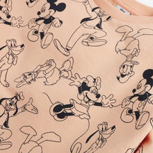 Load image into Gallery viewer, Peach Pink Disney Mickey Mouse Sweat Top (3-12yrs) - Allsport
