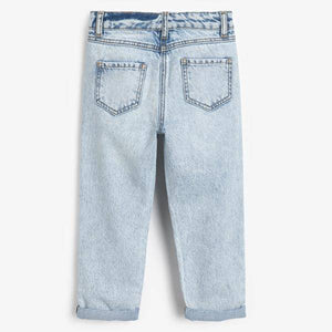 Bleached Mom Jeans (3-12yrs) - Allsport