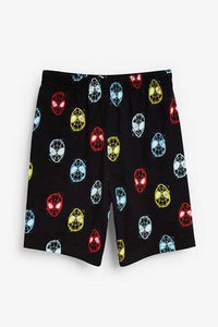 Black/Red 2 Pack Spider-Man™ Short Pyjamas - Allsport