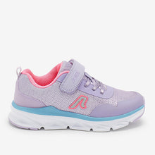 Load image into Gallery viewer, Lilac Purple / Pink Runner Trainers (Younger Girls) - Allsport
