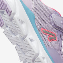 Load image into Gallery viewer, Lilac Purple / Pink Runner Trainers (Younger Girls) - Allsport
