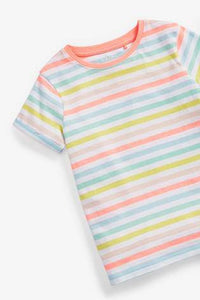Fluorescent Stripe Regular Fit T-Shirt - Allsport