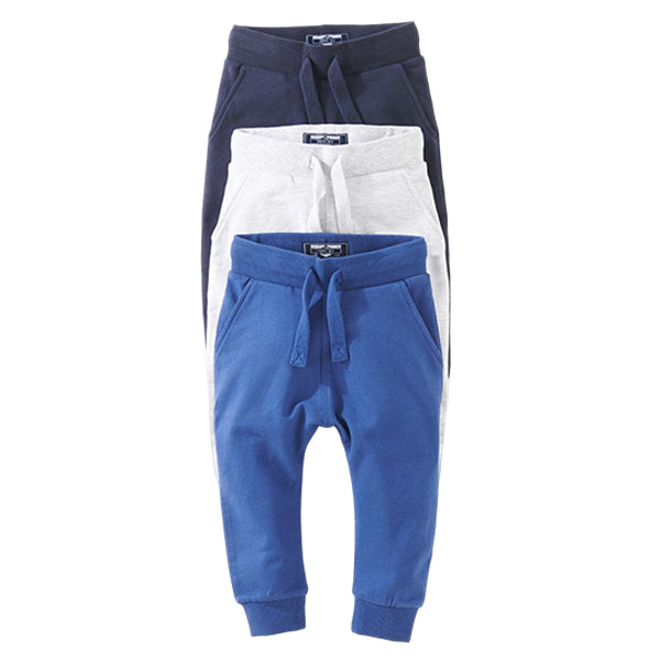 Blue/Grey/Navy Super Skinny Joggers 3 Pack (3mths-5yrs)