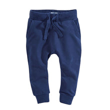 Load image into Gallery viewer, Blue/Grey/Navy Super Skinny Joggers 3 Pack (3mths-5yrs)
